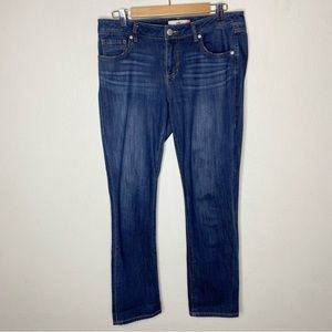 Cabi The Straight High Rise Blue Jeans 5166